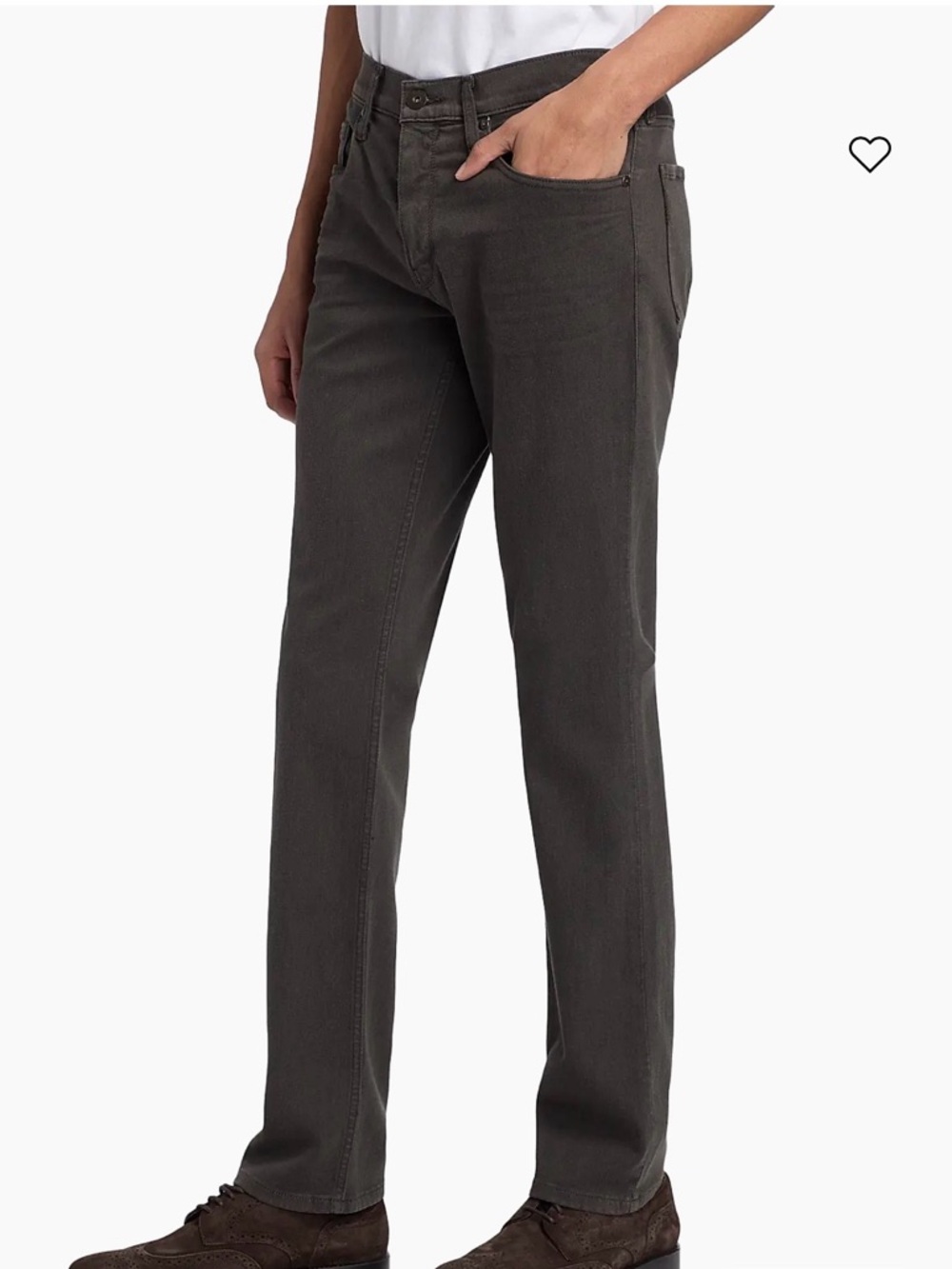Federal Corduroy Men's Straight-Leg Jeans Shaded Glen - Picture 4 of 9